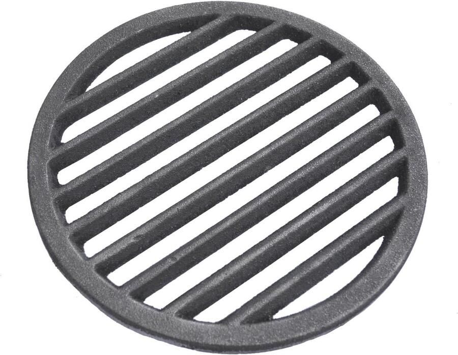 SEZAM Cast Iron Grate Round Grate Diameter 230 mm Ash Grate Casting Grate Various Diameters Suitable for Fireplace Table Grate Stove Grate Fireplace Spare Parts