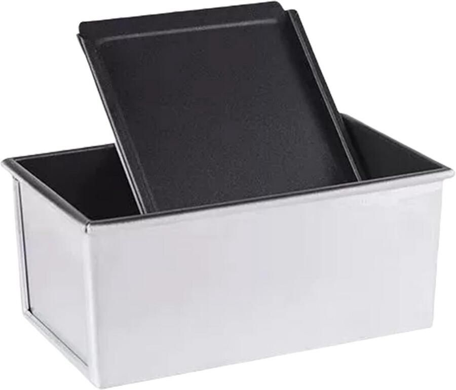 Shokupan Broodpan met Deksel Japanse Pullman Vorm voor Zacht Brood