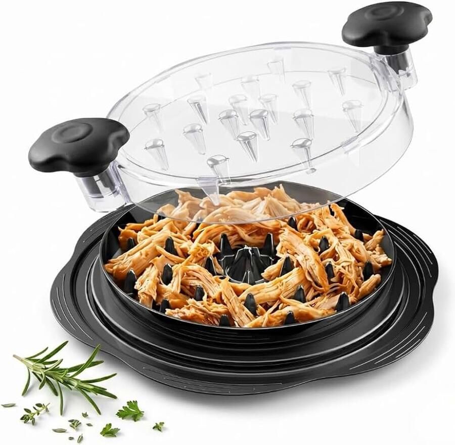 Shredder Vlees Shredder & Pulled Chicken Maker Antislip Vaatwasserbestendig