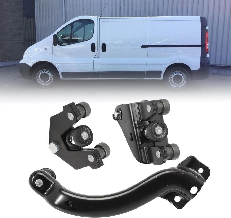 Side Door Roller Kit Compatible with Renαult Trafic 2 O-pel Vivaro A Nissan Primastar 2000-2014 Sliding Door Roller ShopVlot