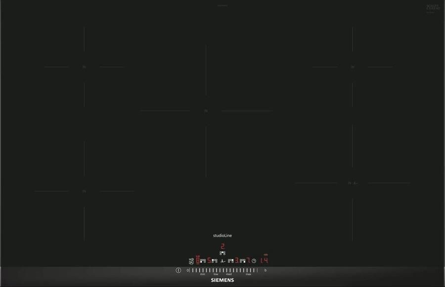 Siemens iQ100 EH877FVC5E kookplaat Zwart Ingebouwd Inductiekookplaat zones 5 zone(s)