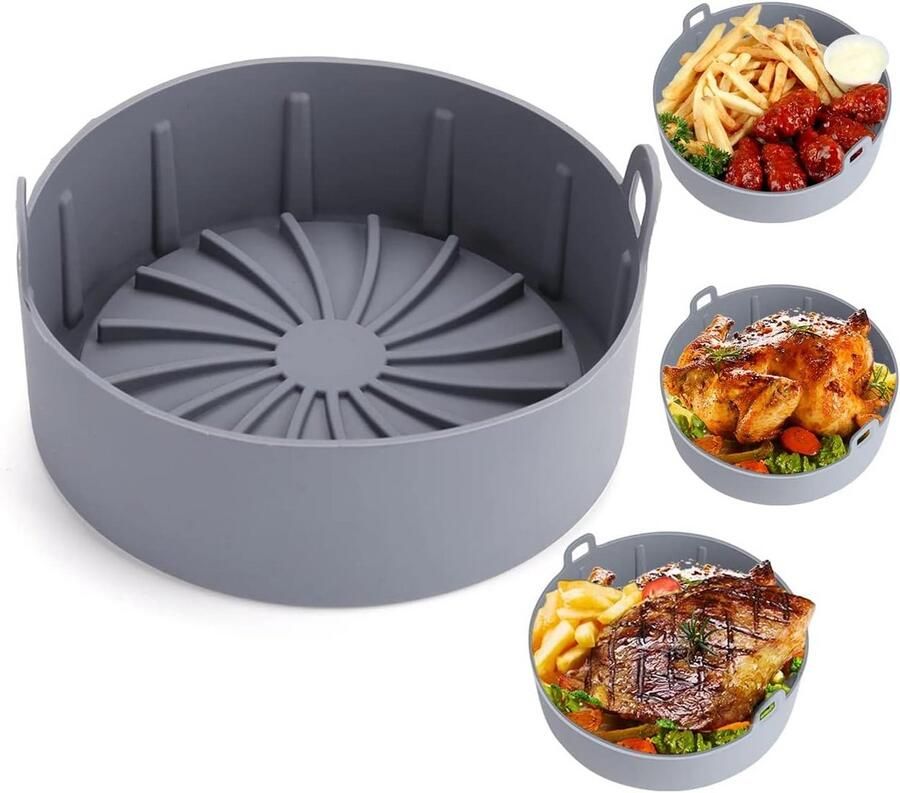 Silicone Air Fryer Liner Herbruikbare Antiaanbak Kom voor Airfryer en Oven
