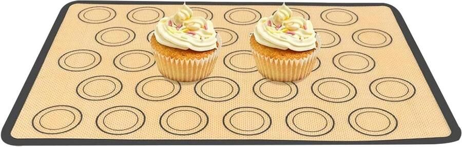 Silicone Bakmat Bakplaat Beschermer Bakken en Koken Hittebestendige Stabiliteit 43 x 31 cm Niet gespecificeerd