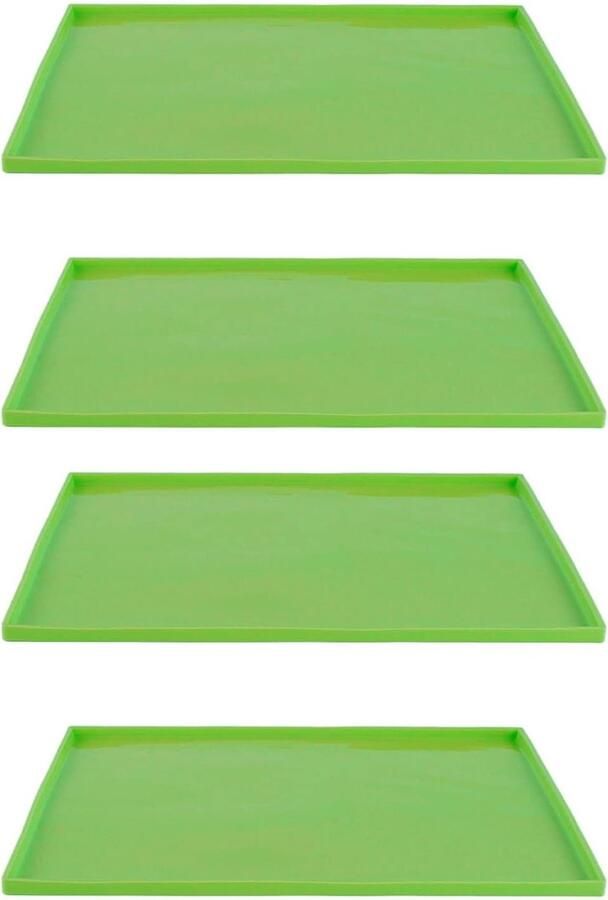 Silicone Dehydrator Mats Multifunctional Heat Resistant Dehydrator Blades BPA Free with Fruit Leather Edges for ShopVlot