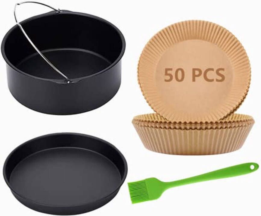Silicone Eierschalenvorm Set voor Instant Pot 5-delige Accessoire met Stoomrek en Hittebestendige Handvaten