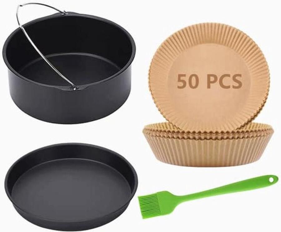 Silicone Eierschalenvorm Set voor Instant Pot 5-delige Accessoire met Stoomrek en Hittebestendige Handvaten