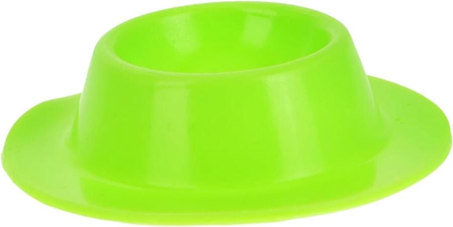 Silicone Houder Eierhouder Bakje Eieren Koken Schokbestendig Materiaal 8.5 cm Lichtgroen