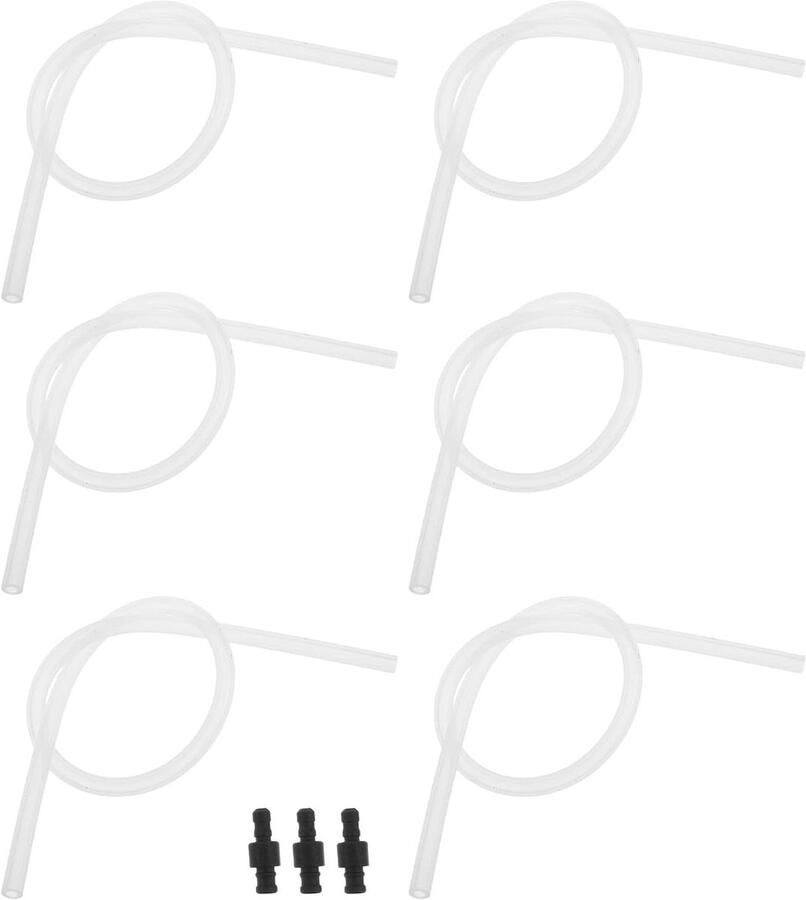 Silicone Melkslang Set Espresso Onderdelen Koffie Maken Hittebestendig Materiaal 6 Stuks Kleuren