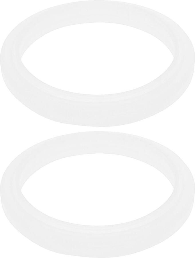 Siliconen Afdichting O-Ring Uitloop Pakking Koffiezetapparaat Onderhoud Hittebestendig Materiaal 58mm Buitendiameter Wit