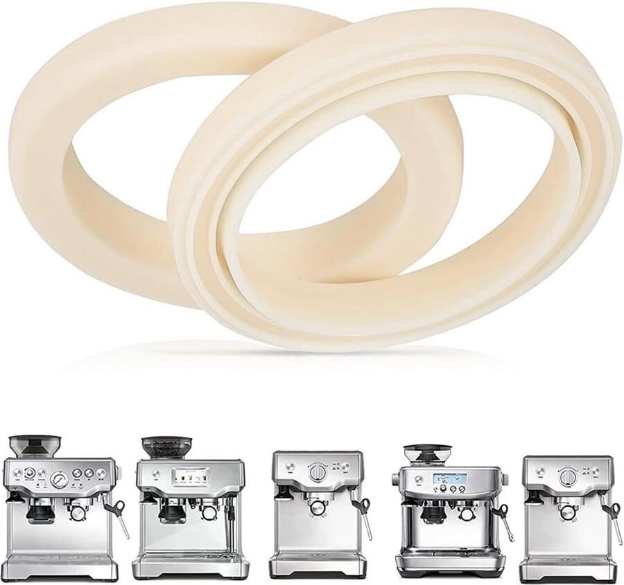 Siliconen afdichtingen 54mm voor Breville Sage Express Espresso Machines 2 stuks vervangende seals voor optimale koffie-extractie en lekkagepreventie