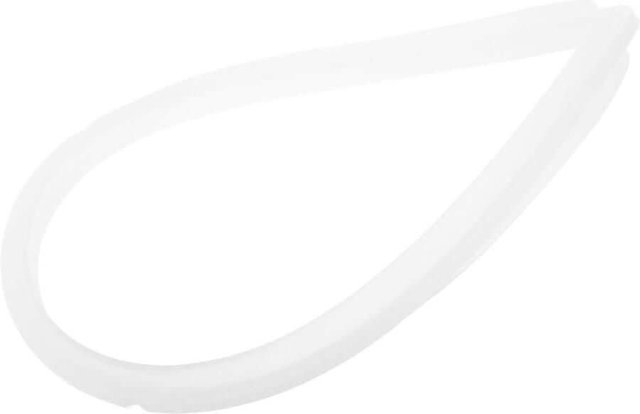 Siliconen Afdichtingsring Snelkookpan Pakking Veilig Koken Voedselveilig Materiaal 26.5 cm Transparant