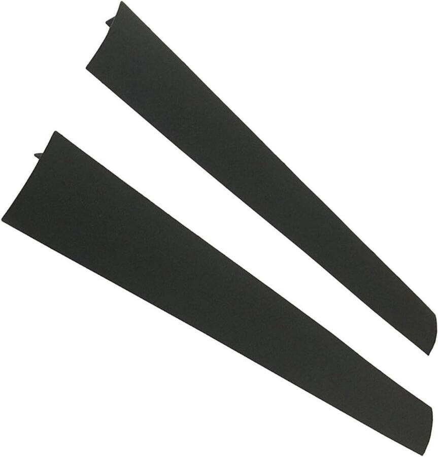 Siliconen Afdichtstrips Kookplaatstrips Fornuis Keuken Schoonhouden Perfecte Pasvorm 63 x 5.5 cm Zwart