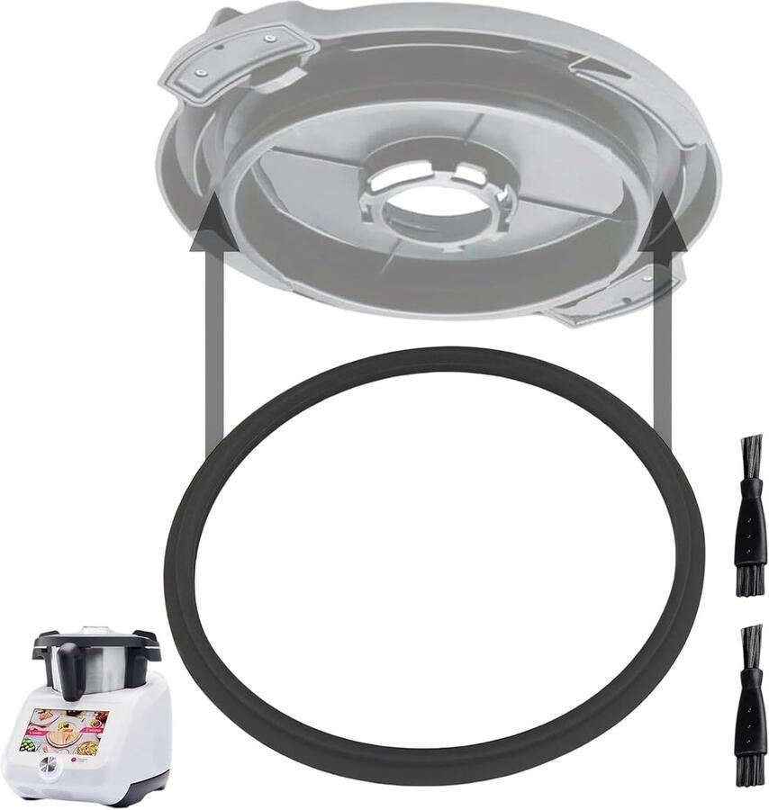 Siliconen Afsluitring voor Monsieur Cuisine Connect – BPA-vrij en Voedselveilig – Compatibel met MC Connect Mixer Accessoire en Keukenhulpmiddel
