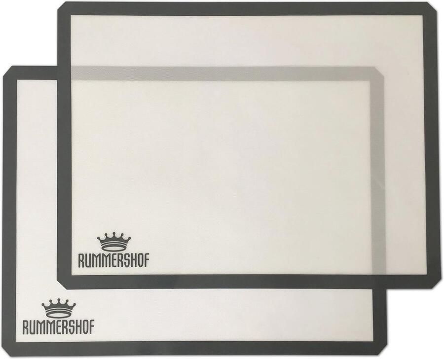 Siliconen Bakmat 2 Stuks Herbruikbare Anti-aanbak Bakplaat (30 x 40 cm)