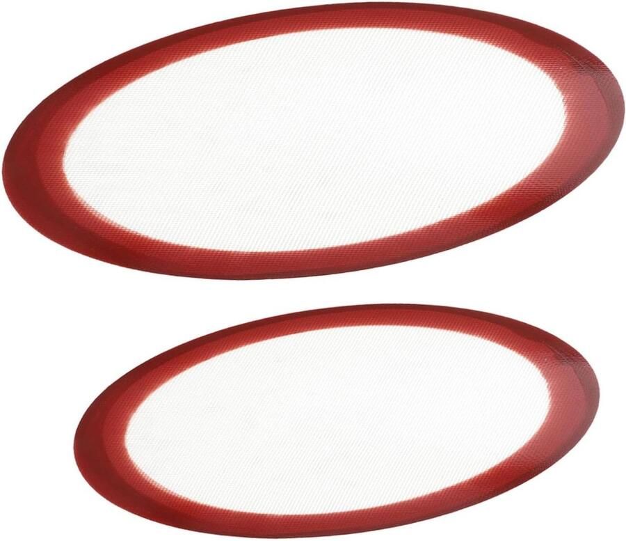 Siliconen Bakmat Antiaanbak Plaat Oven Gebruik Hittebestendig Materiaal 30.8x30.8CM Zoals Getoond