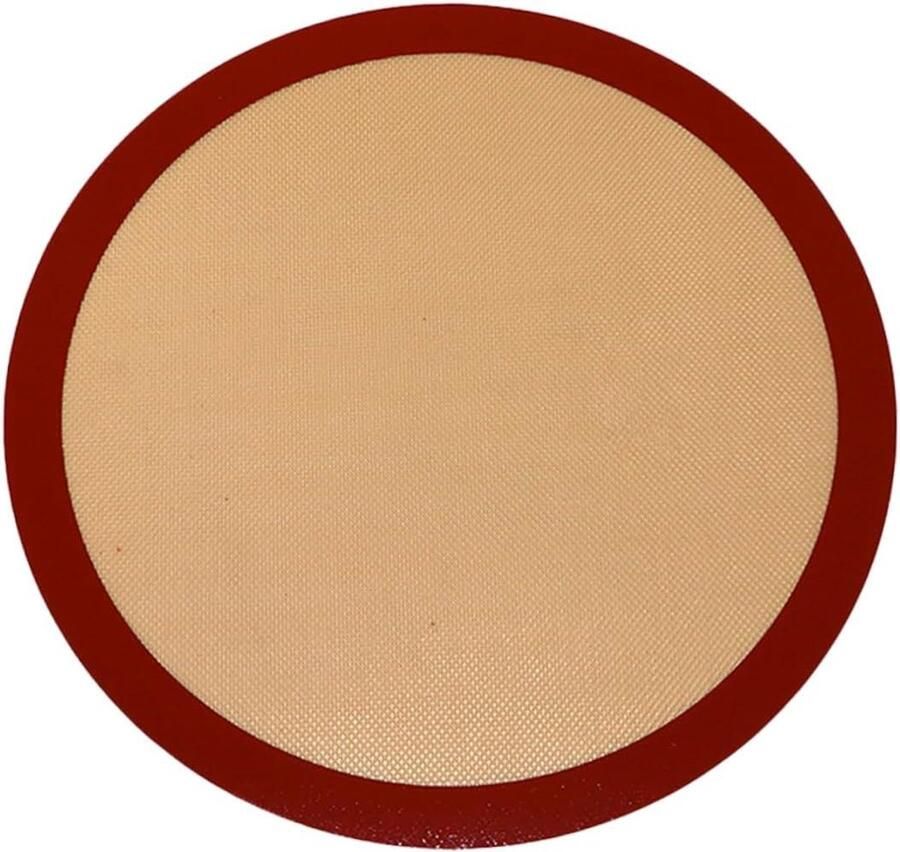 Siliconen Bakmat Bakplaat Mat Bakken en Braden Antiaanbaklaag 20 x 20 cm Gekleurd