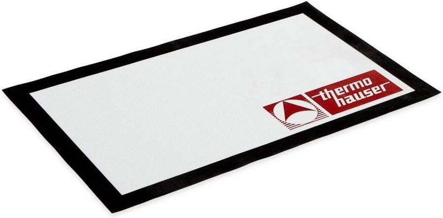Siliconen bakmat Bakplaat mat Bakken in oven Hittebestendig tot 230°C 52 x 31.5 cm Grijs