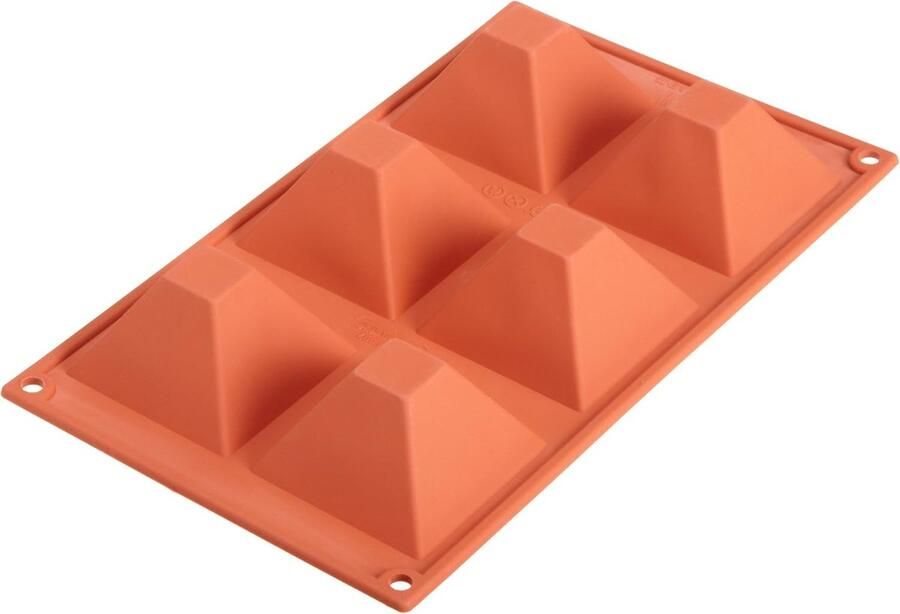 Siliconen Bakmat Bakplaat Mat Bakken Thuis Hittebestendig Tot 230°C 37x28 cm Terracotta