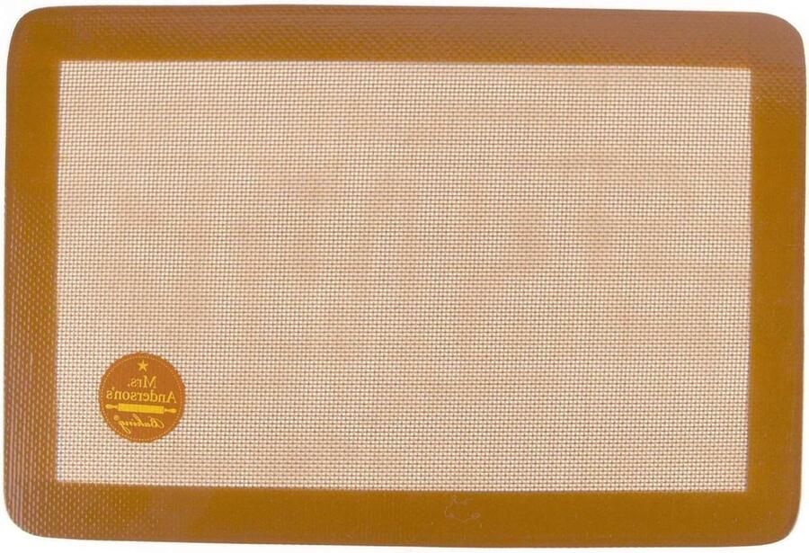 Siliconen Bakmat Bakplaat Mat Gezond Bakken Non-stick Oppervlak 29.5 cm x 41.9 cm Niet gespecificeerd