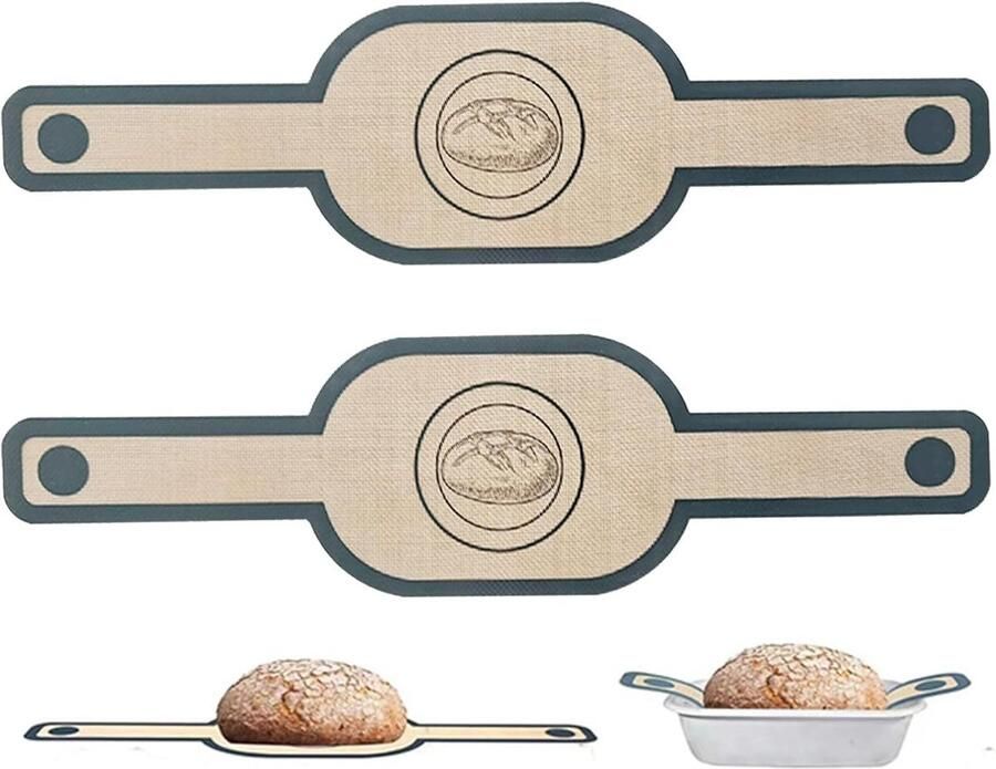 Siliconen Bakmat Brood Herbruikbare Ovenmat Bakken & Oven Antiaanbak & Vaatwasserbestendig 54 x 21 cm