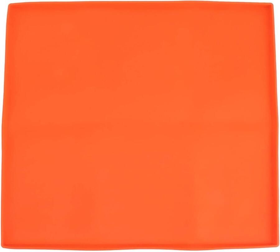 Siliconen Bakmat Grill Beschermer Barbecue Onderhoud All-Season Bescherming 2 Stuks Oranje