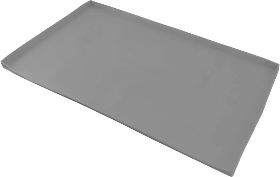 Siliconen Bakmat Grill Bescherming Bakplaat Onderhoud Vetbeheer Systeem 36 inch Grijs