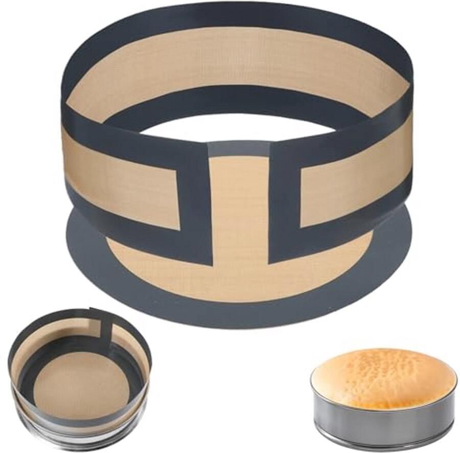 Siliconen Bakmat Set 2 Stuks Herbruikbare Anti-aanbak Deegmat voor Oven en Bakken