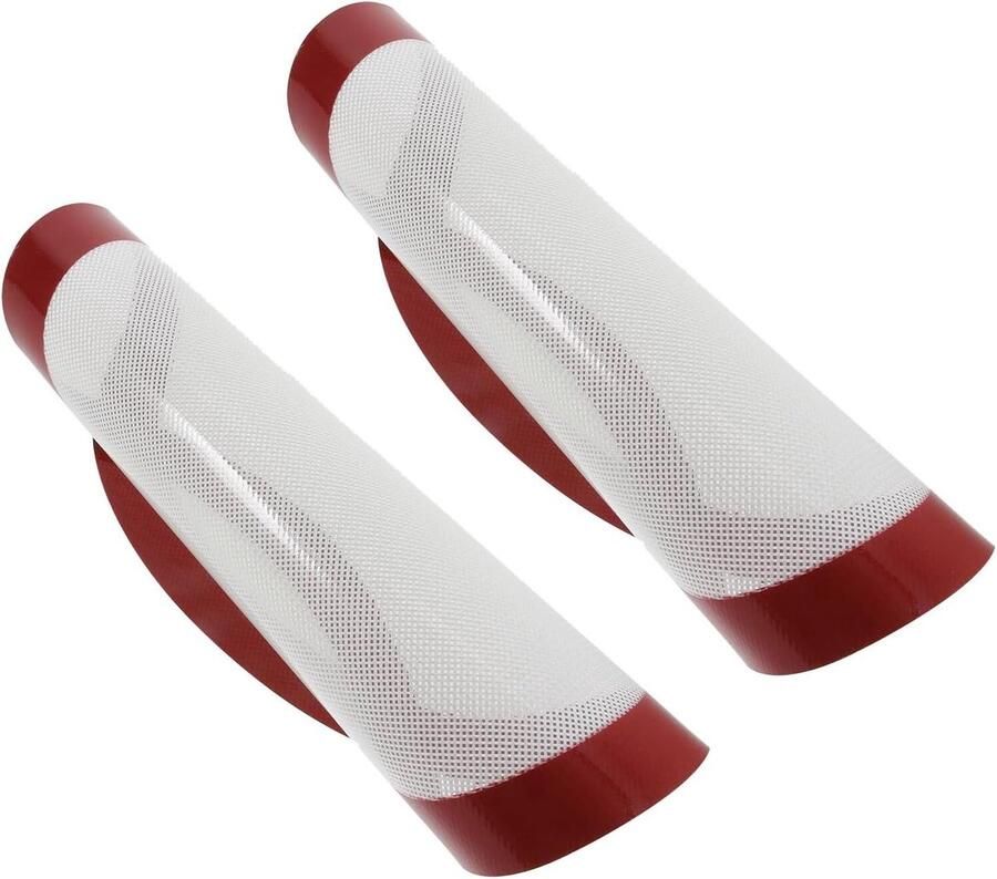Siliconen Bakmatten Airfryer Oven Liners Bakken en Braden Hittebestendig Anti-aanbak 2 Stuks Meerkleurig