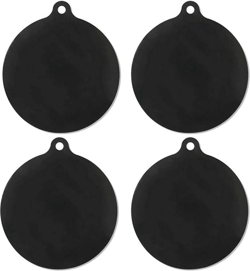 Siliconen Beschermmat voor Inductiekookplaat Set van 4 Hoge Temperatuur Bestendig