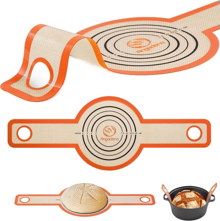 Siliconen Brood Sling voor Dutch Oven Anti-aanbak & Eenvoudig Schoonmaken