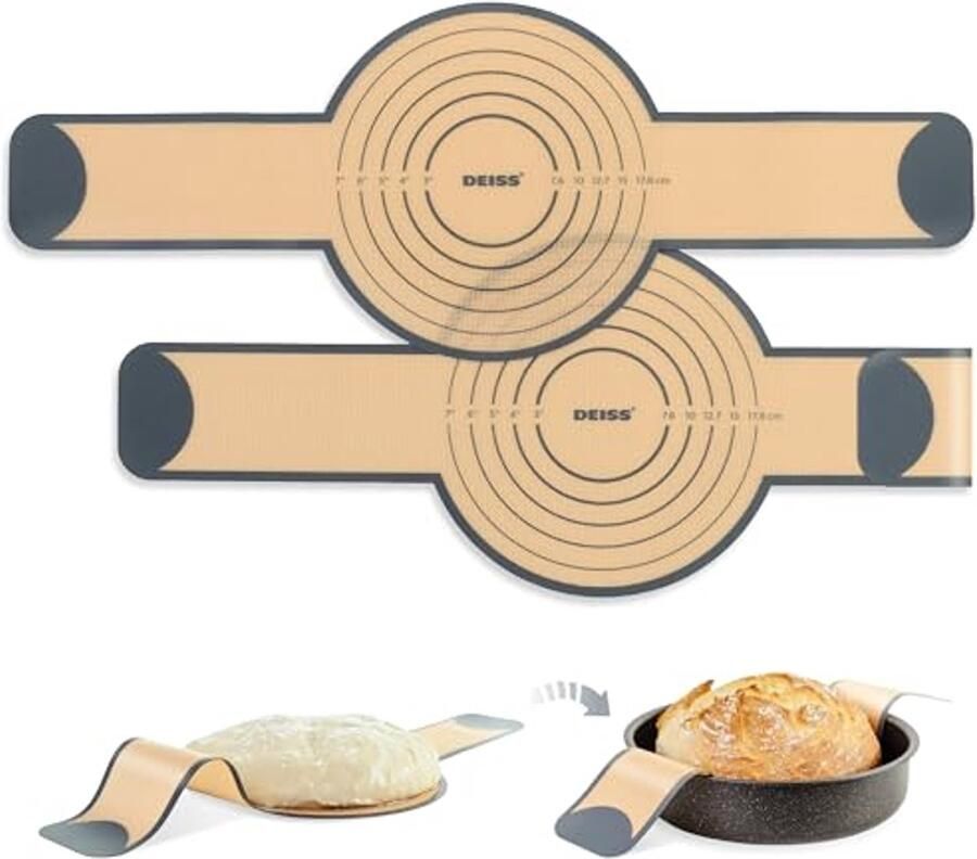 Siliconen Broodmat voor Dutch Oven Hittebestendig Antiaanbak Herbruikbaar en Duurzaam