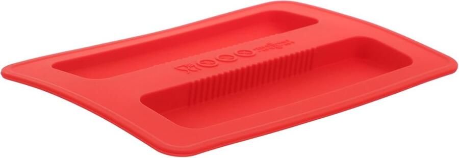 Siliconen Broodroosterhoes Broodrooster Deksel Keuken Beschermen Stofdicht Ontwerp 15.7 x 10.5 cm Rood