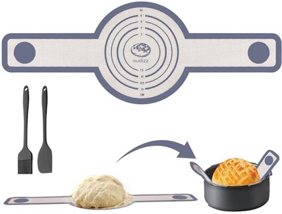 Siliconen broodslinger en bakmat herbruikbare mat voor Nederlandse ovens
