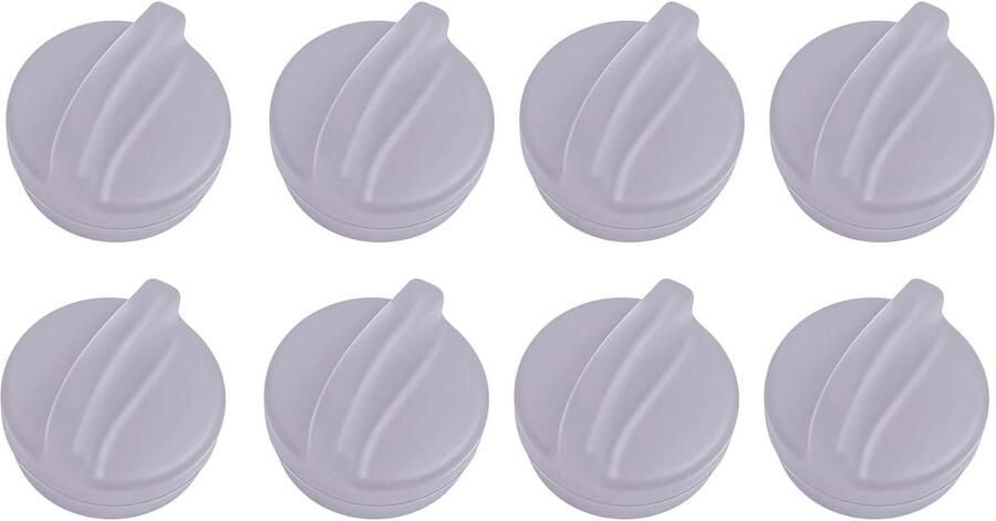 Siliconen Clips Liner Houders Airfryer Gebruik Sterke Magneten 8 Stuks Grijs Zwart Rood