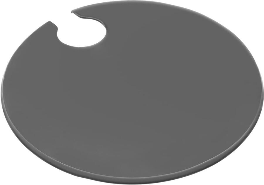 Siliconen Deksel Precisiekoken Deksel Sous Vide Koken Behoudt Vocht Past op Containers Grijs