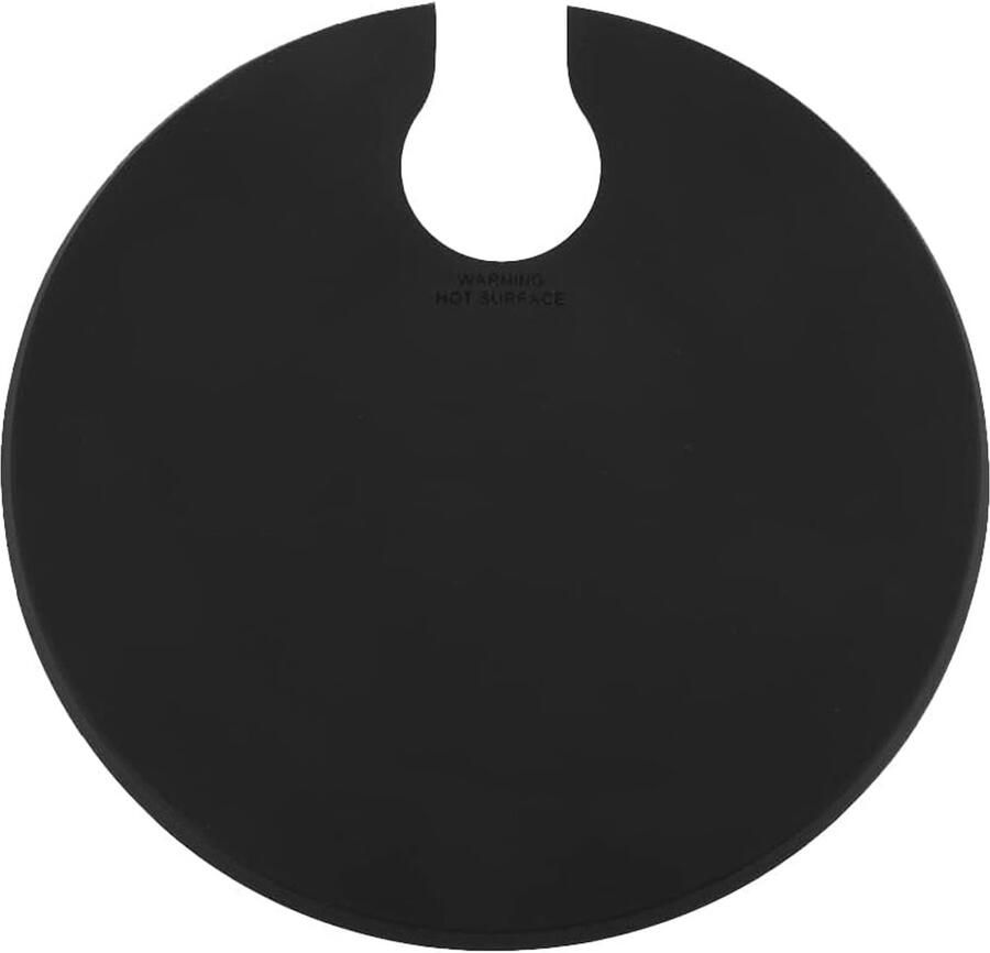 Siliconen Deksel Sous Vide Deksel Langdurig Koken Stil Water Geluid Diameter 28 Cm Zwart