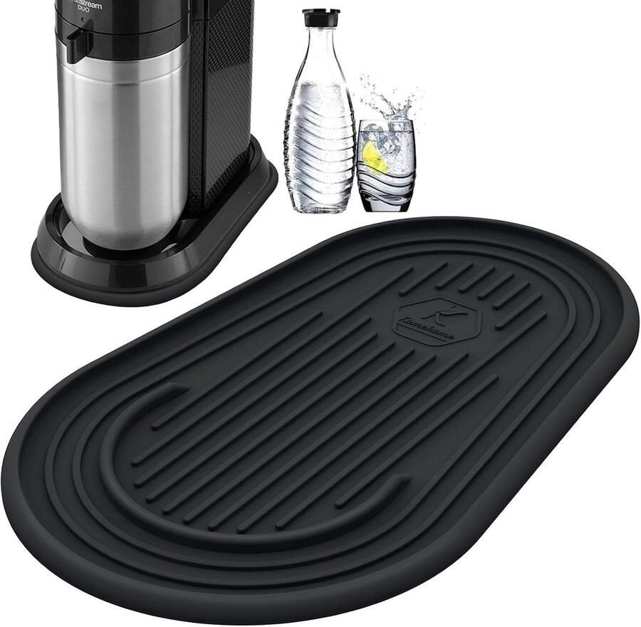 Siliconen Drip Tray voor SodaStream Duo Waterdichte en Antislip Draining Mat Accessoires voor Sprankelend Water Ideaal voor Keuken en Bar