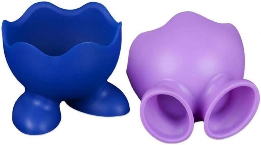 Siliconen Ei Cup Ei Houder Ontbijt Maken Hittebestendig Materiaal 5 x 5 x 5 cm