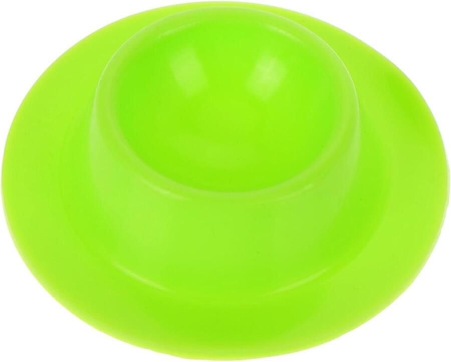 Siliconen Eierhouder Eierrekje Keuken Eieren Organiseren Valbestendig Materiaal 8.5 x 8.5 cm Lichtgroen