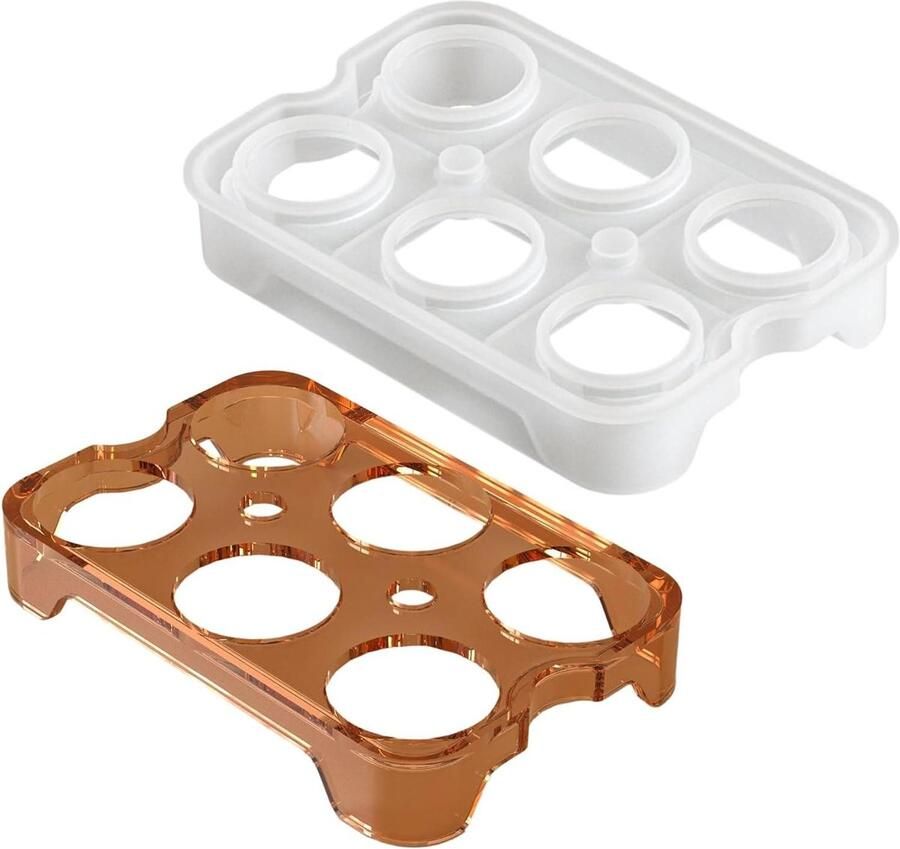 Paasei Houder Mal Eierlade Organizer Knutselen met Pasen 6-holte Siliconen 157 x 107 x 25 cm