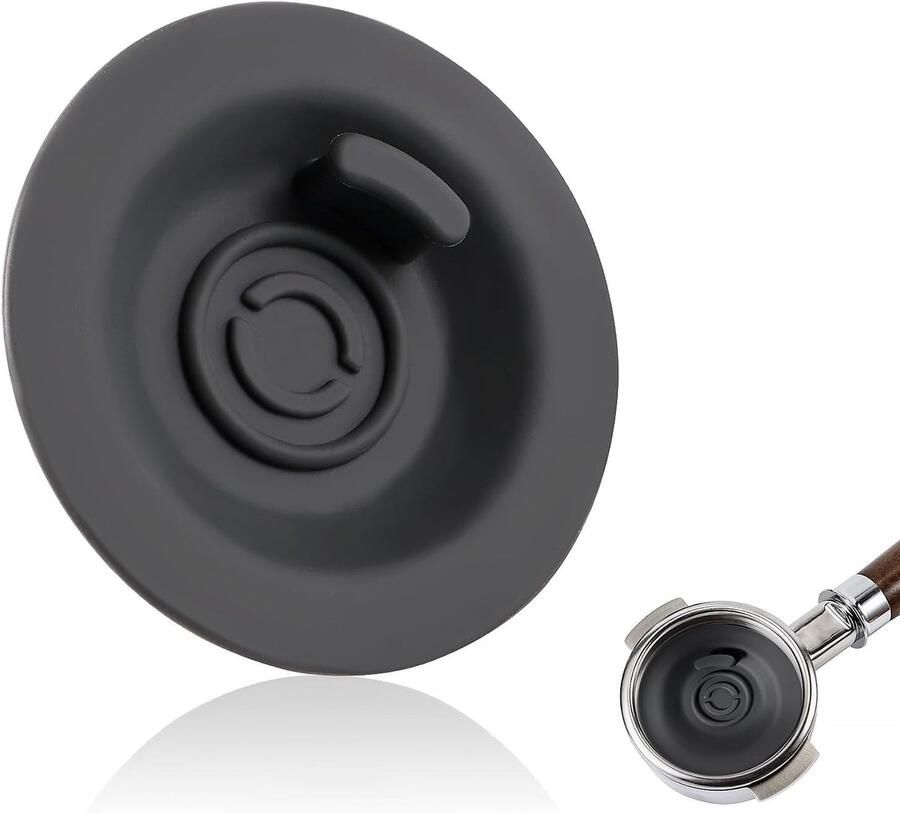 Siliconen Espresso Reinigingsschijf Grijs 54 mm Hoogwaardig Siliconen Voor Koffiemachines