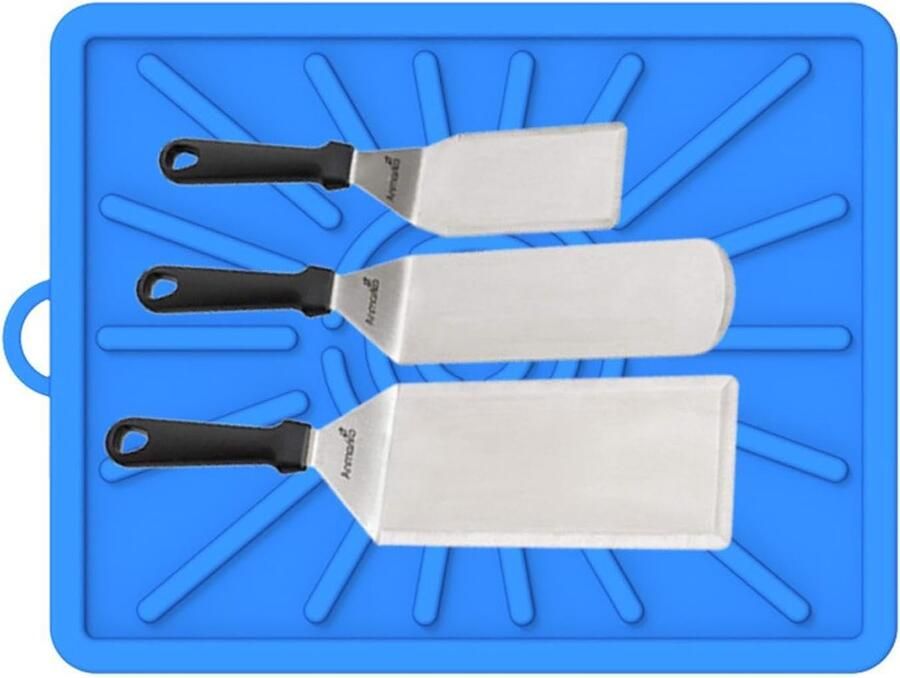 Siliconen Grillmat Bakplaat Beschermer Gezond Grillen Non-stick Oppervlak 36 x 28.5 cm Multicolor