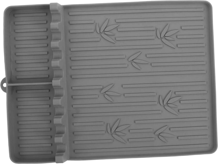 Siliconen Grillmat Barbecue Mat Buiten Koken Hittebestendig Antislip 41 x 30 cm Grijs