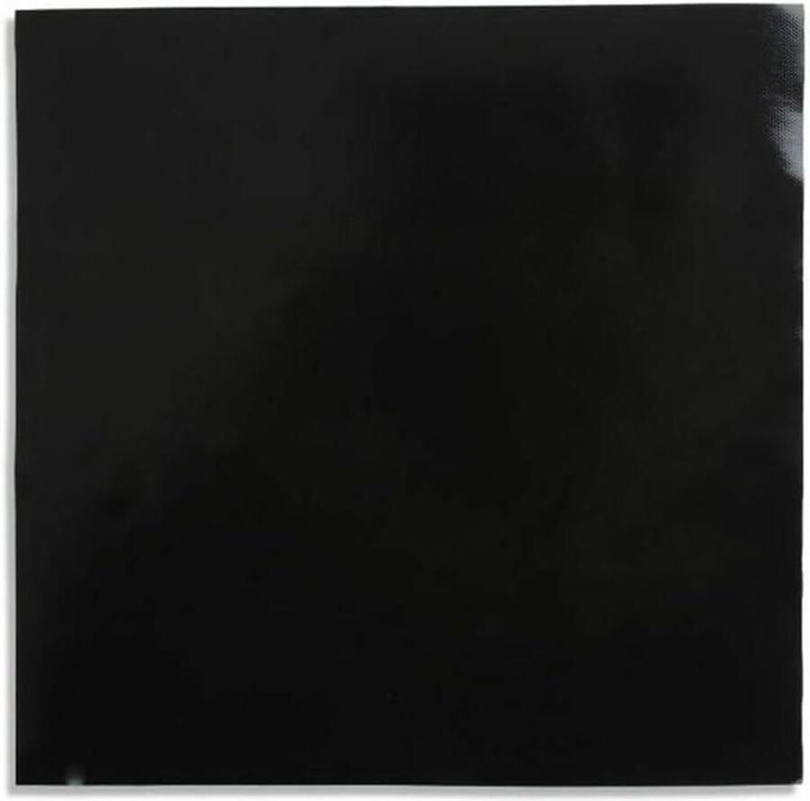 Siliconen Inductie Kookplaat Mat Beschermmat Fornuis Koken Beschermen Hittebestendig Antislip 25x25 cm Zwart