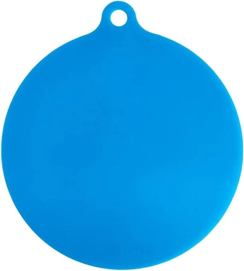 Siliconen Inductiemat Fornuis Beschermer Kookplaat Beschermen Hoge Temperatuurbestendig 22 CM Rond Blauw