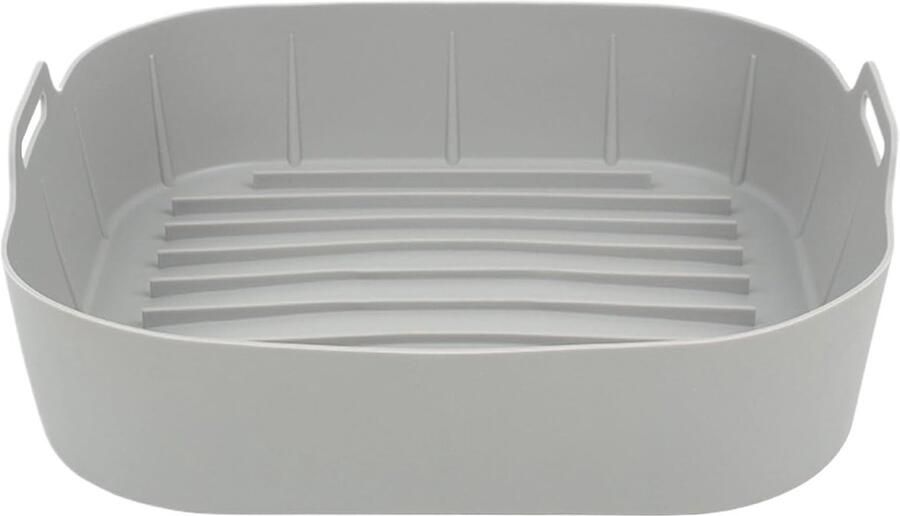 Siliconen inzetstukken Bakmatten friteuse Gezonder koken Vet afvoerend ontwerp 22.3 x 5 x 6.5 cm Beige