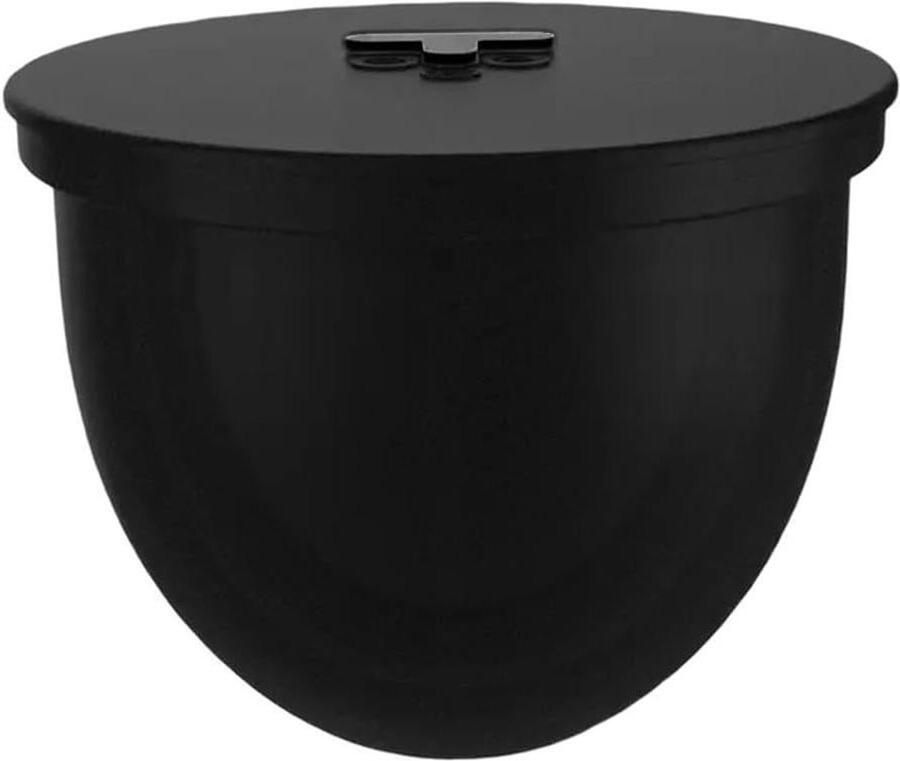 Siliconen komvoeringen Mengkom inzetstukken Keukenwerk vereenvoudigen Hittebestendig tot 450F Voor 45 Qt mixers Zwart