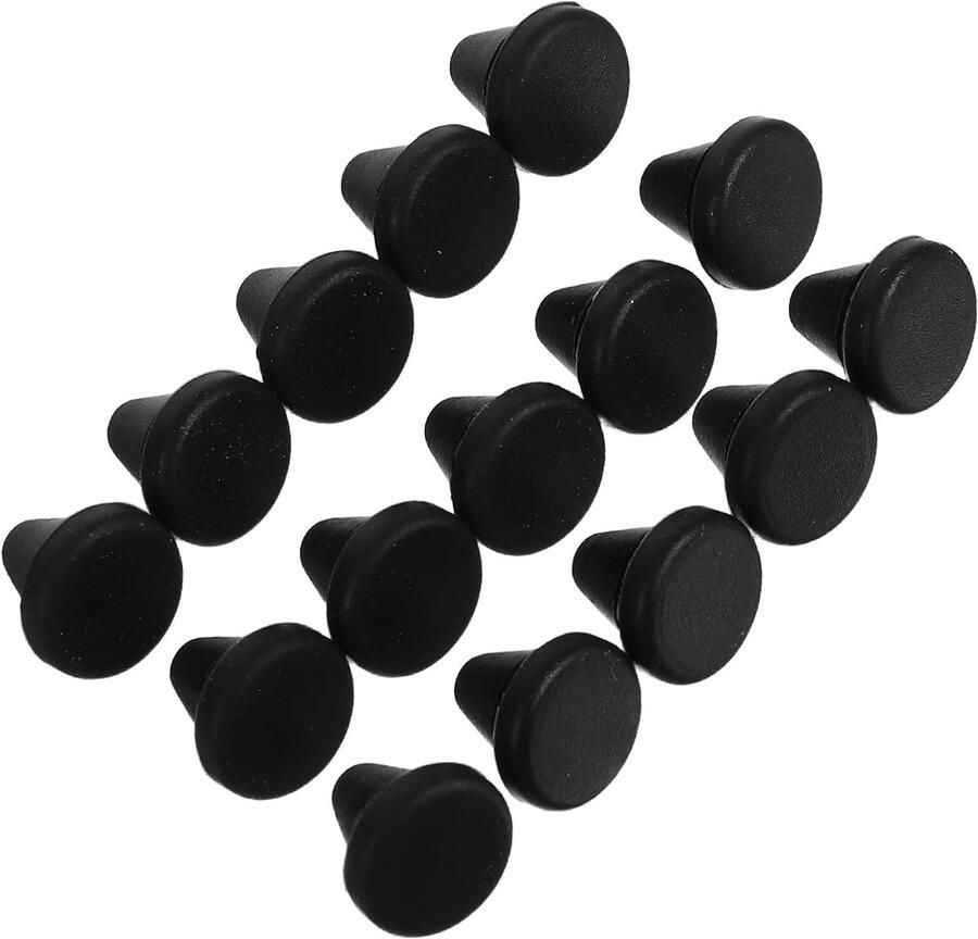 Siliconen Kookplaat Voetjes Pannendrager Beschermers Stabiele Ovenondersteuning Hittebestendig & Geluidsdempend 1.2 x 1.2 x 1 cm