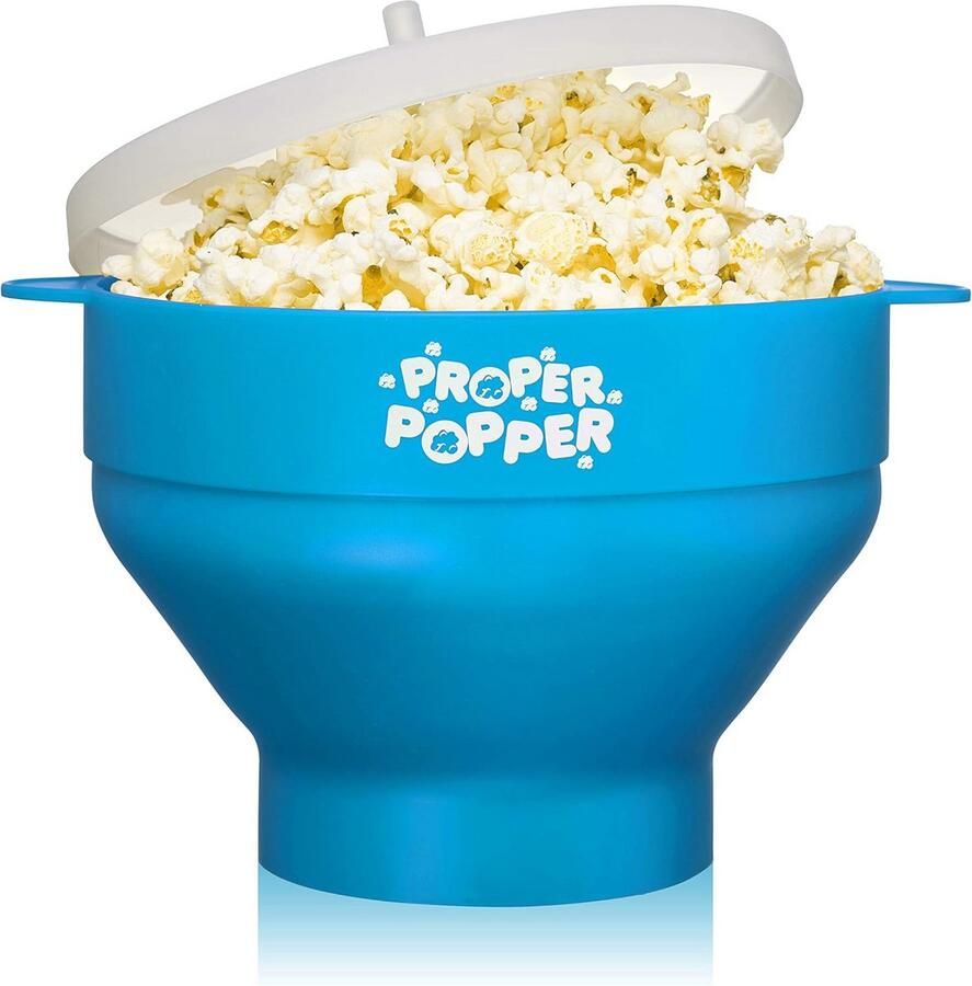 Siliconen Magnetron Popcorn Popper Kom Opvouwbaar BPA-vrij & Vaatwasmachinebestendig