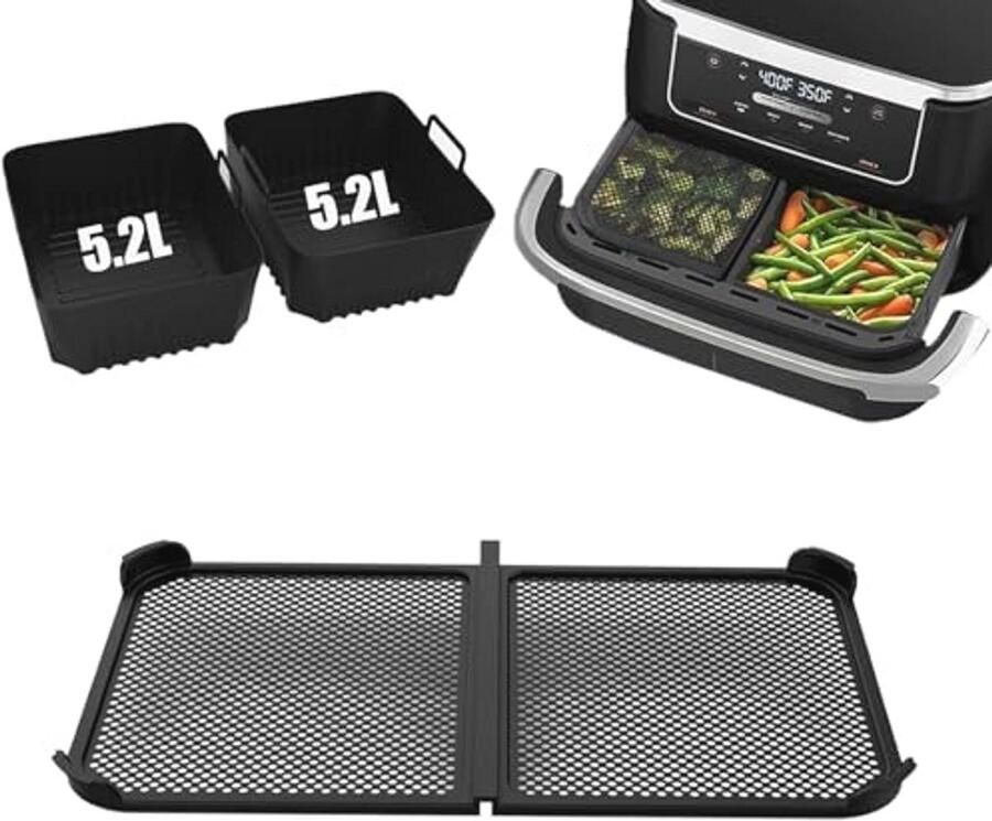 Siliconen Mallen en Spatbeschermers voor Heteluchtfriteuses